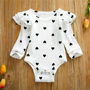 Rib Cotton Baby Flutter Top